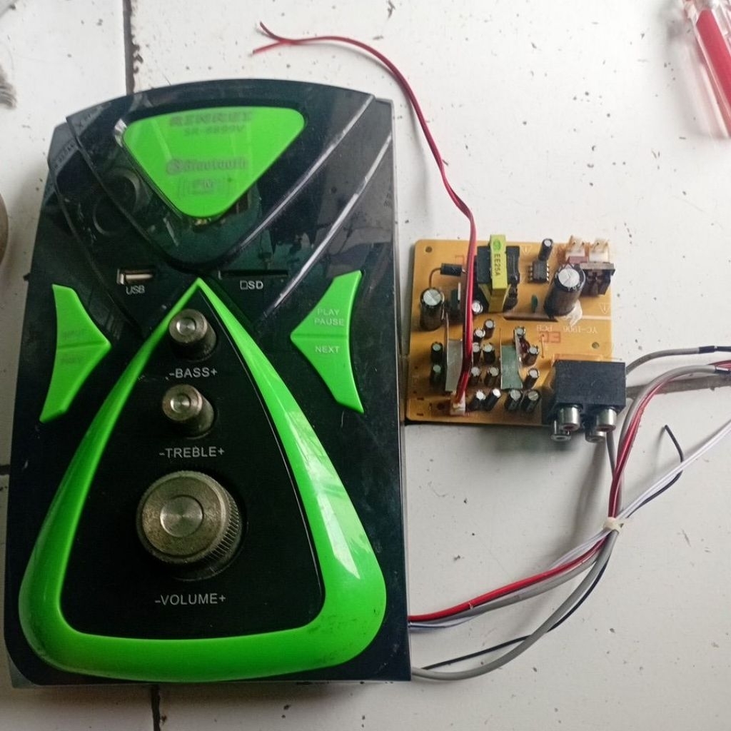 kanibalan mesin speaker rinrei bluetooth