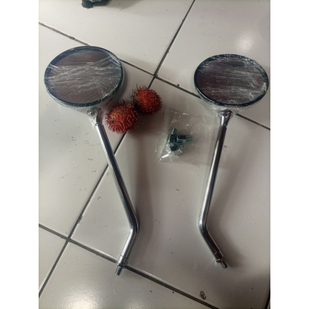 kaca spion subsitusi part pengganti Kawasaki Binter mercy Merzy old platina kz200 Kz 200