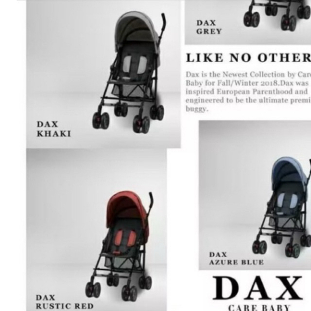 stroller bayi mulai 0 bulan dax care baby