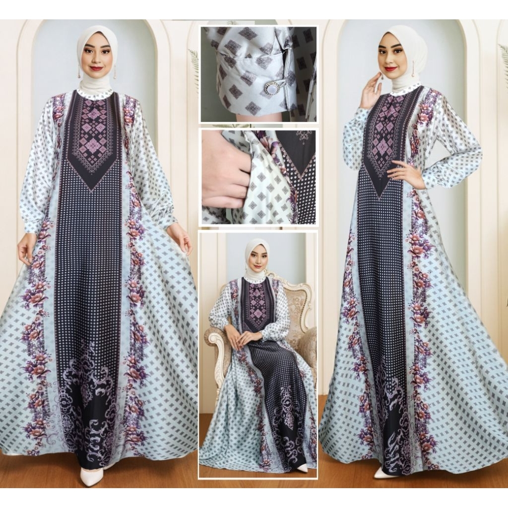 SAKURA DRESS Gamis Muslim Raya Terbaru