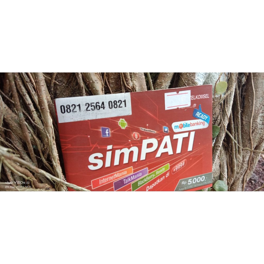 Kartu Perdana Telkomsel Nomor Cantik Simpati 0821-2564-0821