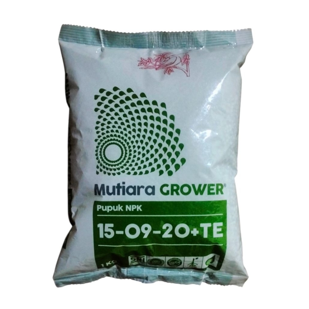 Pupuk NPK Meroke Mutiara Grower 1 kg Original Kemasan Pabrik