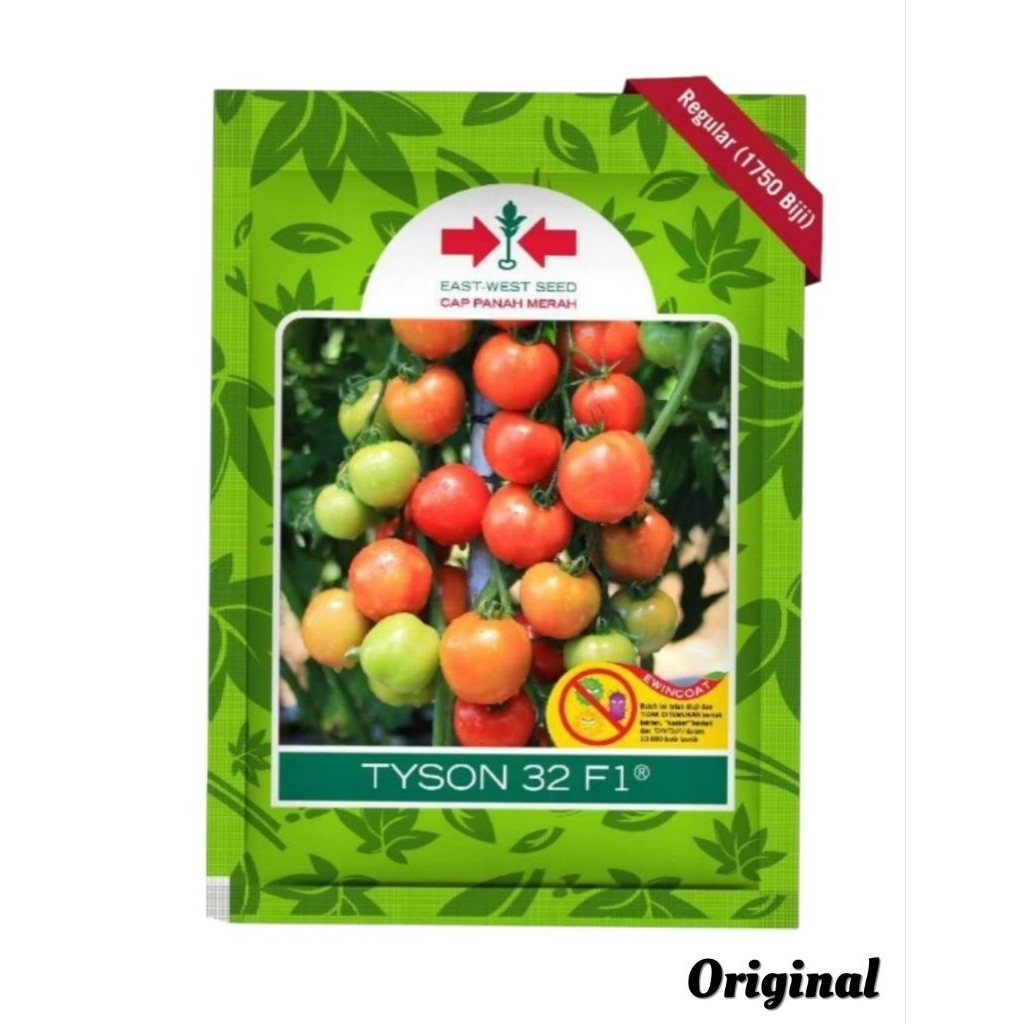Benih Tomat Tyson 32 F1 - 1750 butir // bibit tomat Hibrida unggul cap panah merah