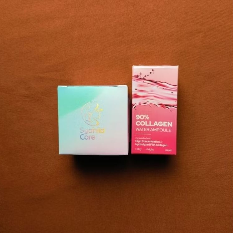 paket (moisturizer syahila care + serum collagen syahila care)