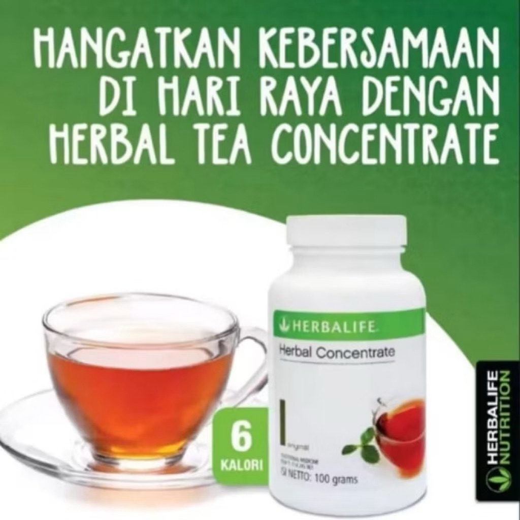 Teh Herbalife Jahe - Membantu Membakar Lemak, Meningkatkan Energi, Rendah Lemak