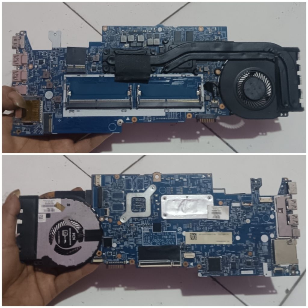 MOBO LAPTOP HP PAVILLION x360 CONVERTIBLE 14-BA004TX TPN-W125