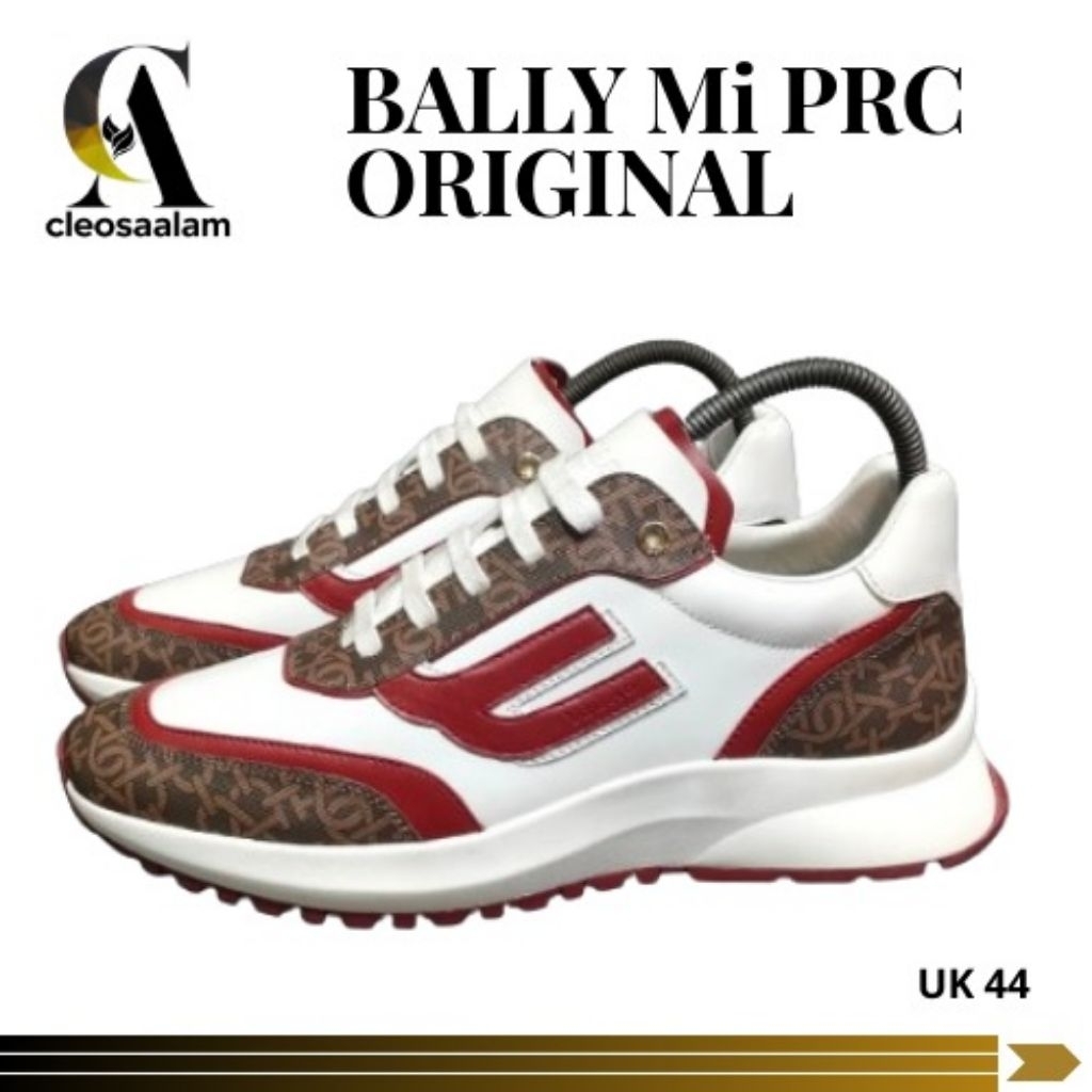 BALLY PREMIUM CALF SNEAKERS