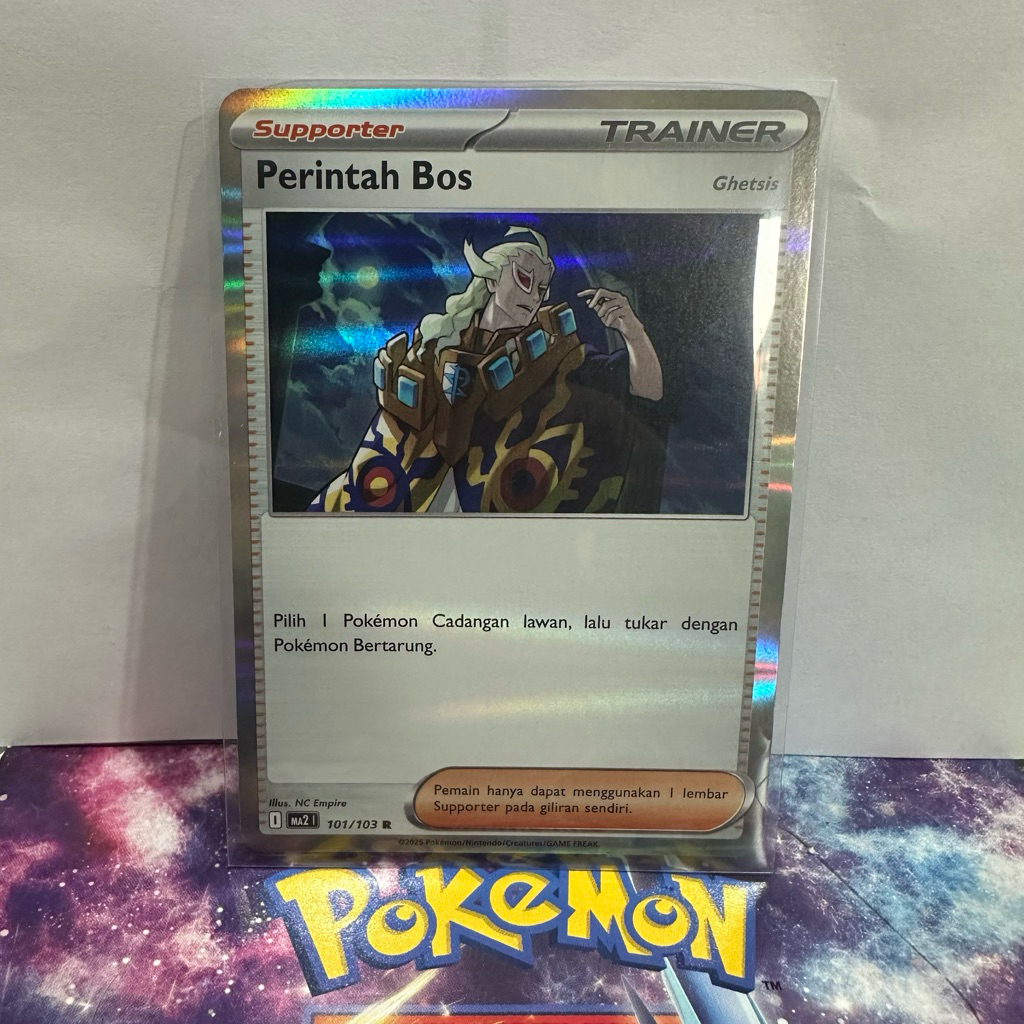 Kartu Pokemon TCG - Perintah Bos R MA2