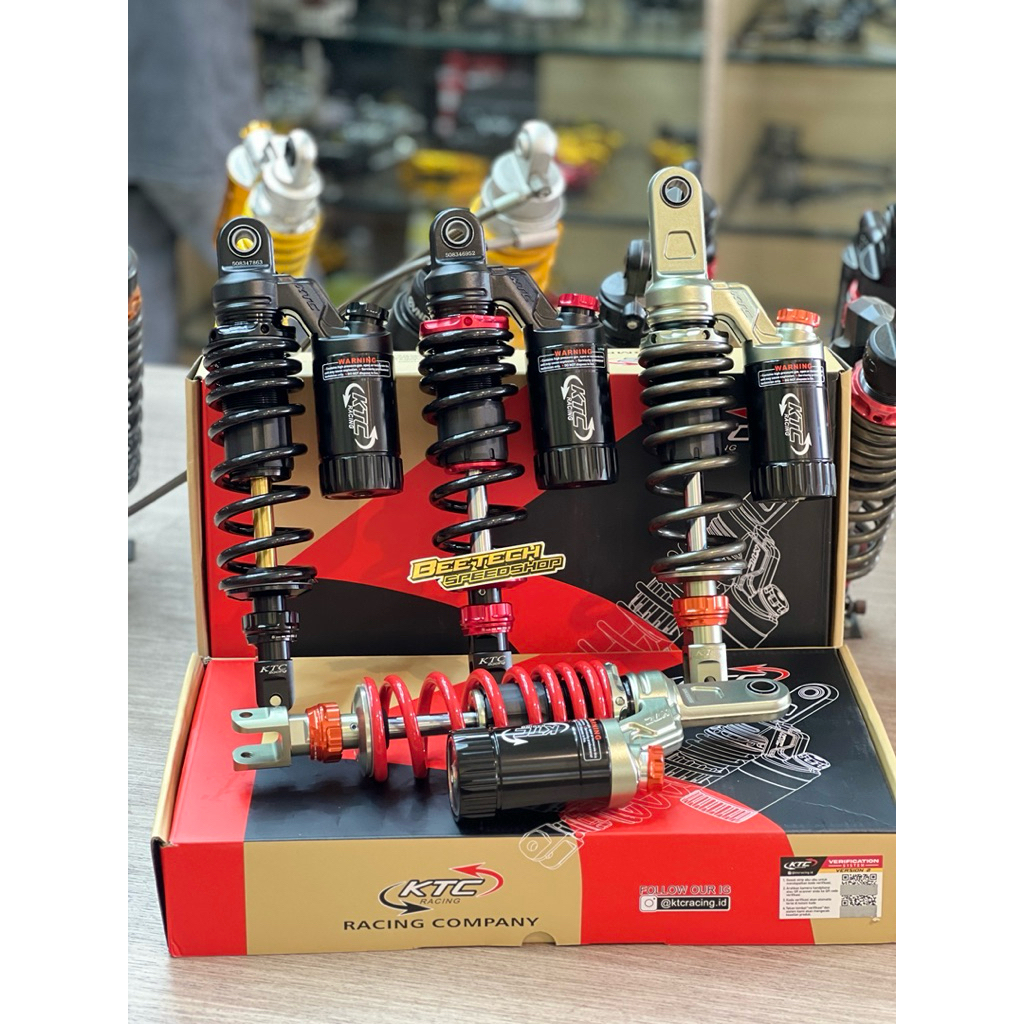 Shock Belakang KTC New Extreme Vario110,125,150,160/ Beat / Scoopy / Mio Original KTC