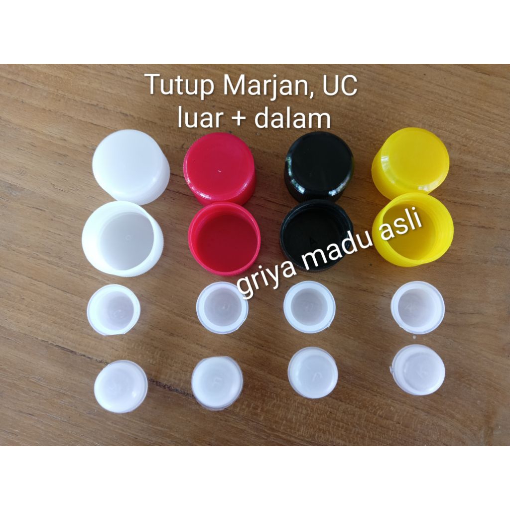 TUTUP BOTOL MARJAN LUAR + DALAM