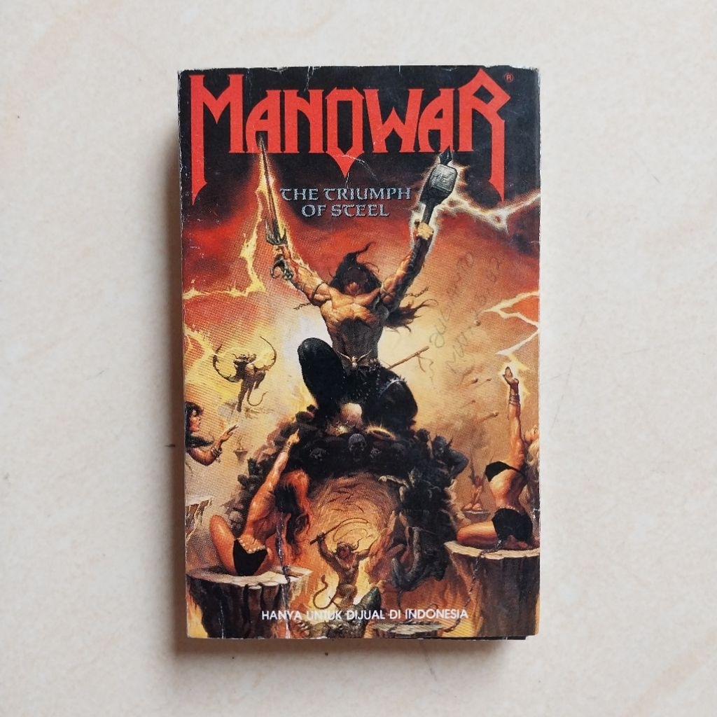 KASET MANOWAR ALBUM THE TRIUMPH OF STEEL