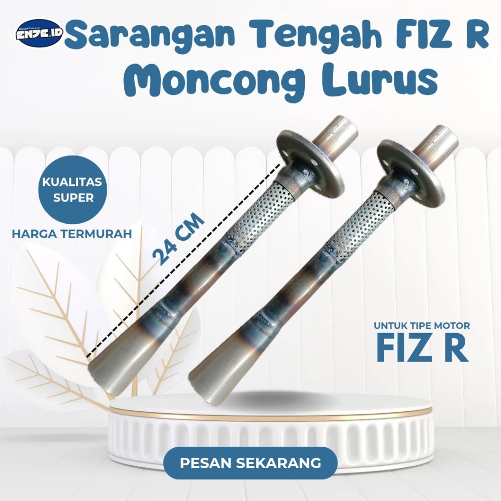 Saringan Knalpot FizR Road race Model Tengah , Standar Bobok PNP  untuk knalpot Standar FizR /Knalpo