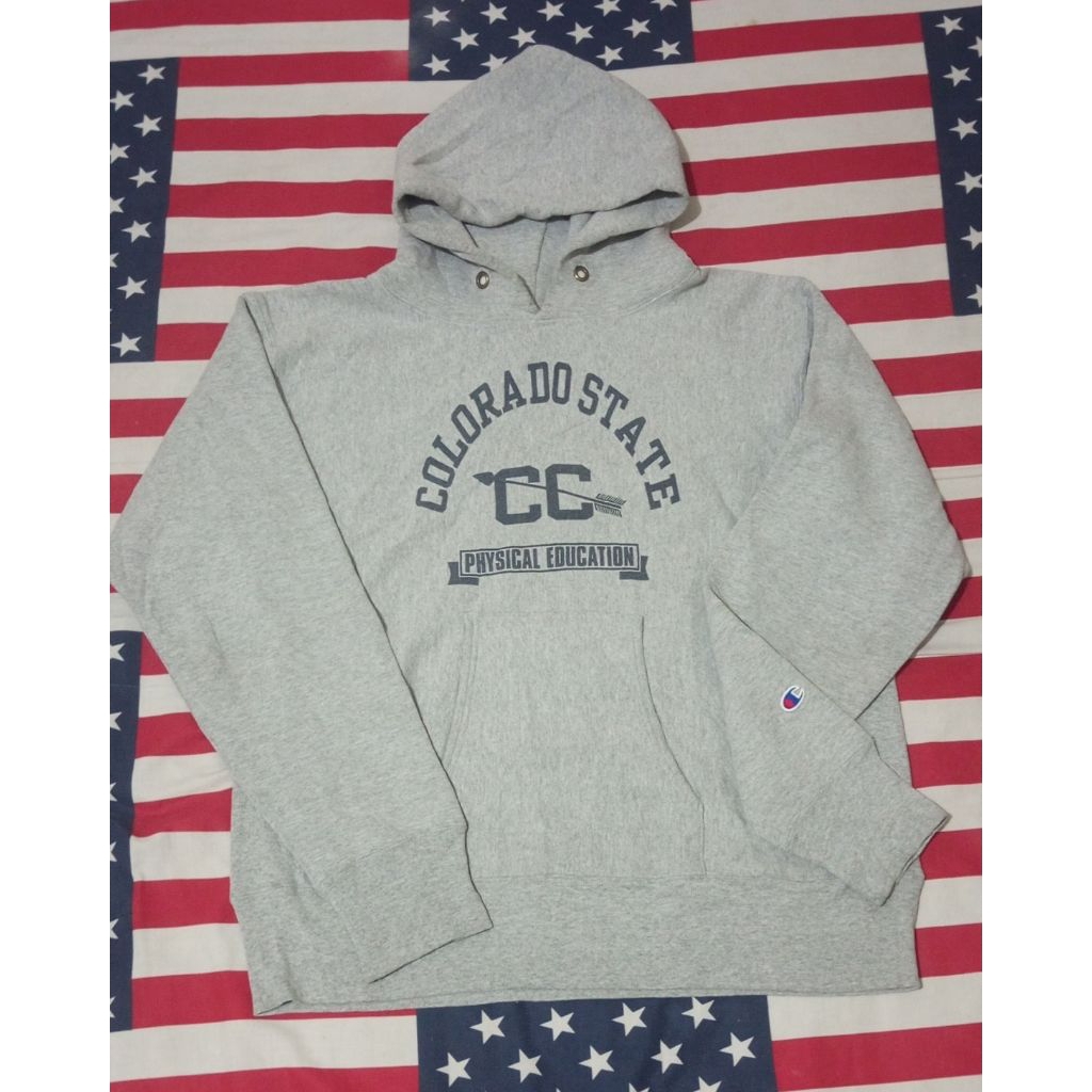 Hoodie Champion vintage tahun 70 made in usa