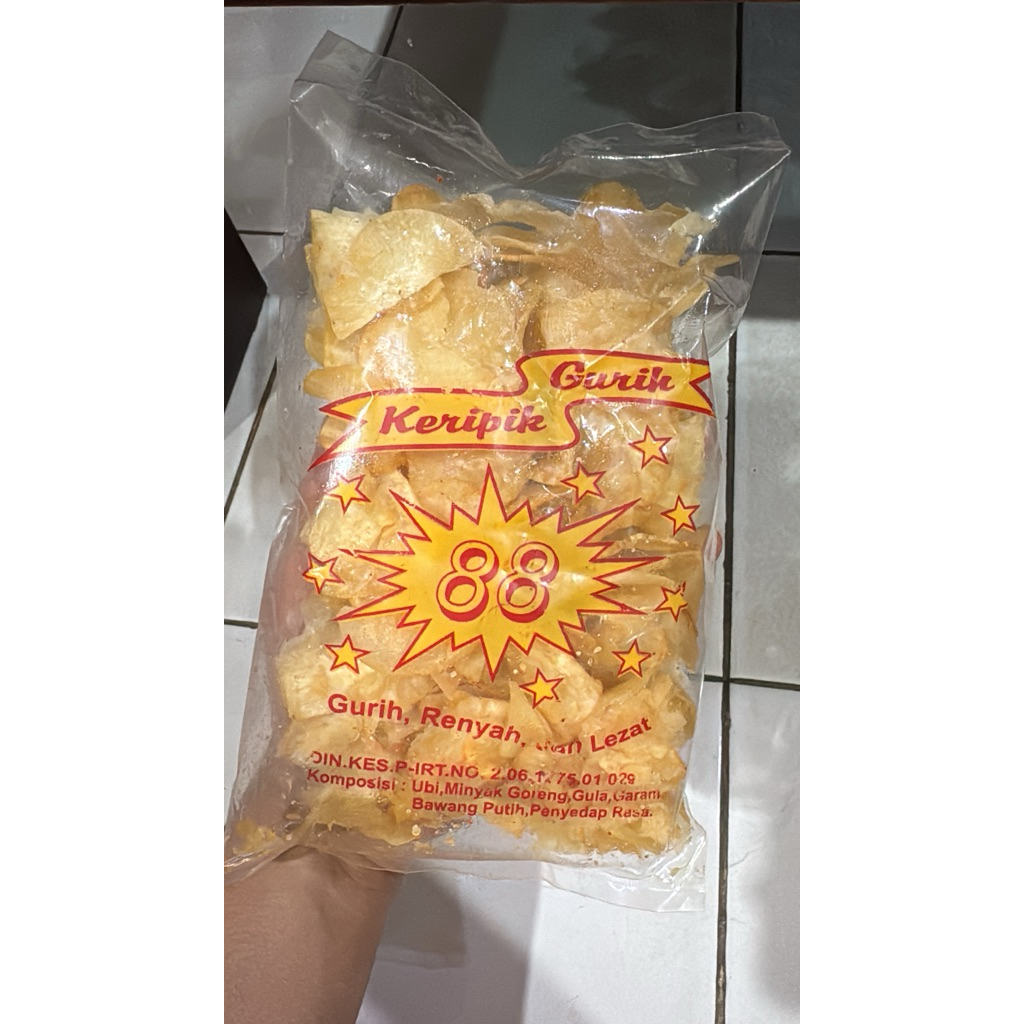 KERUPUK UBI ORI CAP 88