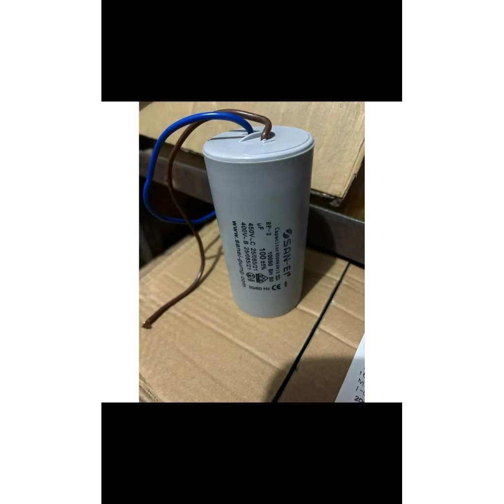 kapasitor 90 -100 uf / 150 uf /200 uf