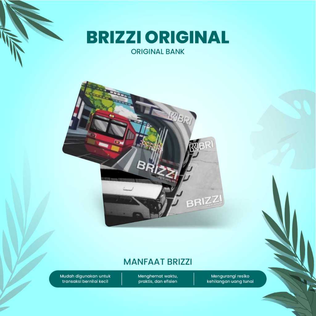 Brizzi Kartu Etoll Original | Kartu Brizzi Serbaguna Kartu Uang Elektronik