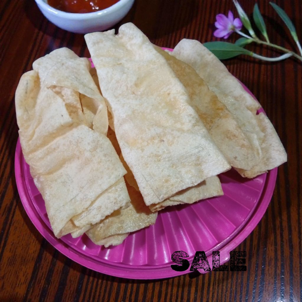 Opak singkong jumbo super lebar