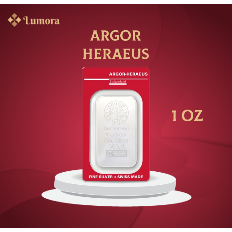 Silver Perak 1 oz Argor Heraeus