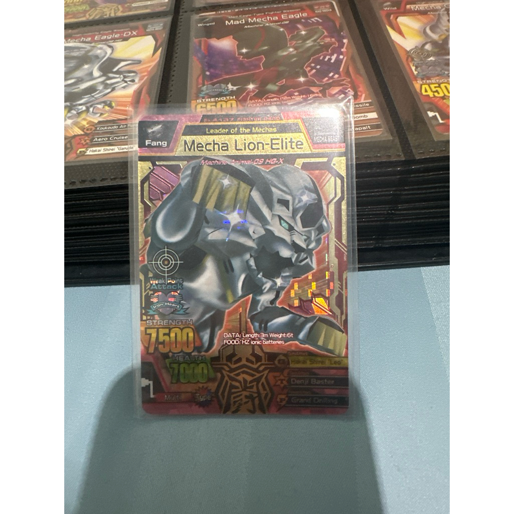 animal kaiser mecha lion elite