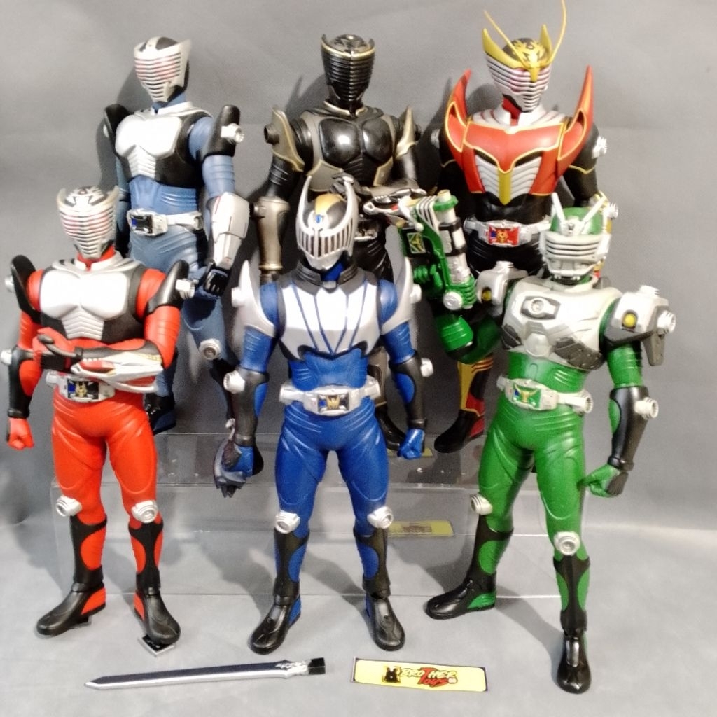 DX Big Sofubi Kamen Rider Ryuki Knight Ryuga Zolda RYUKI Survive Series Banpresto