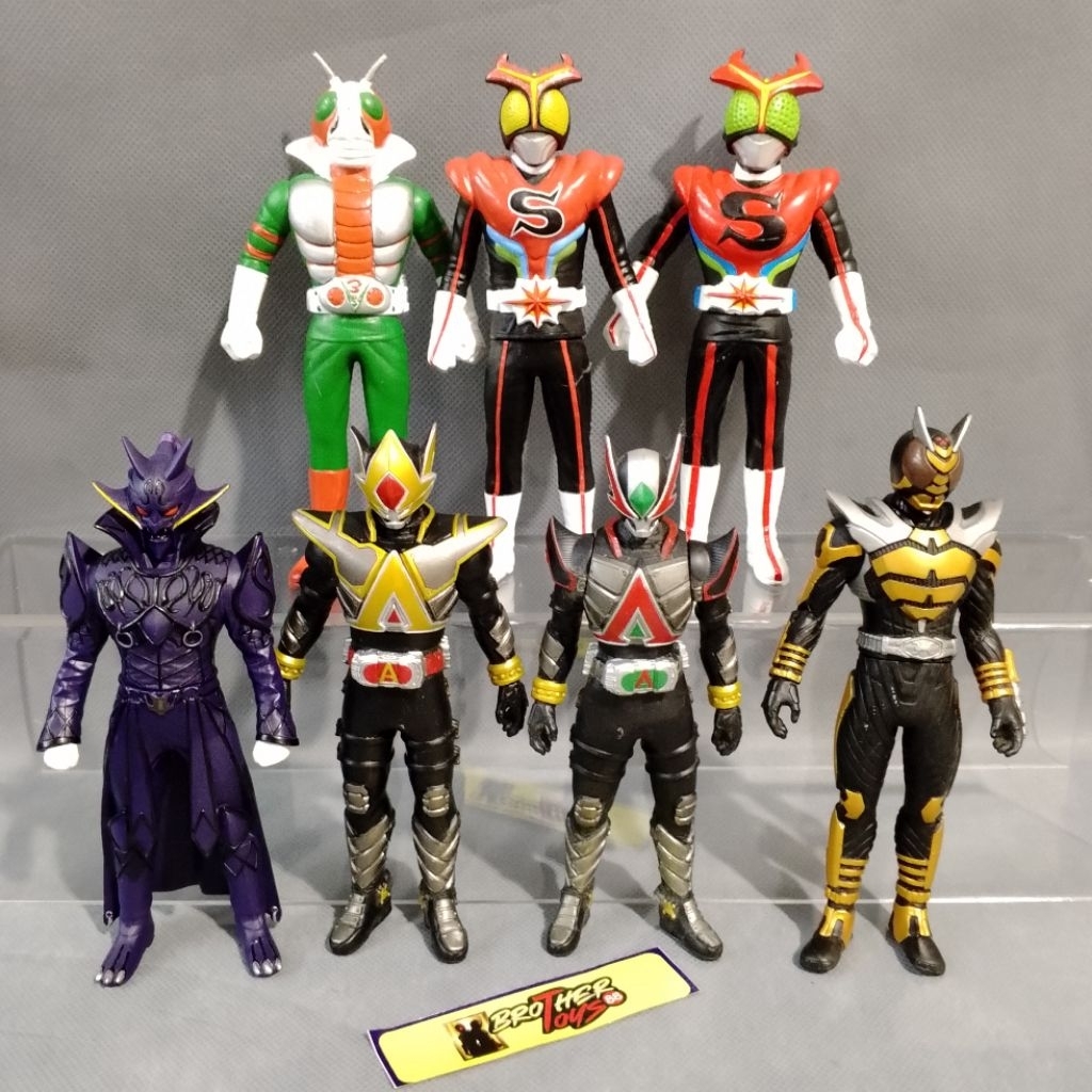 RHS LRS Kamen Rider Strongers V3 Zabee Momotaros Glaive Larc Original BANDAI