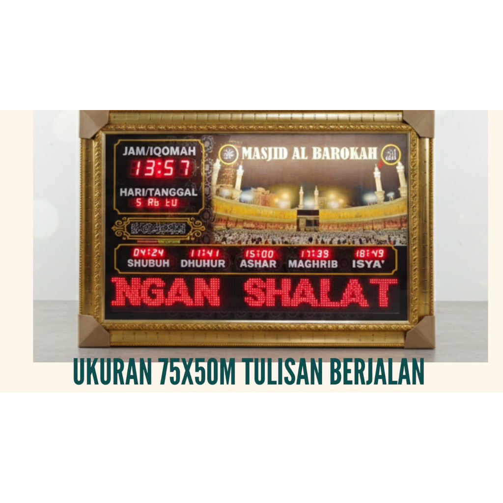 Jam Masjid Jam Masjid Digital Jam Sholat Jam Jadwal Sholat Jam Digital Masjid