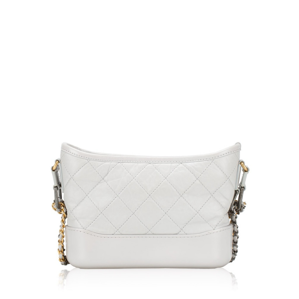 tas preloved  Chanel Gabrielle Small Hobo bag in white