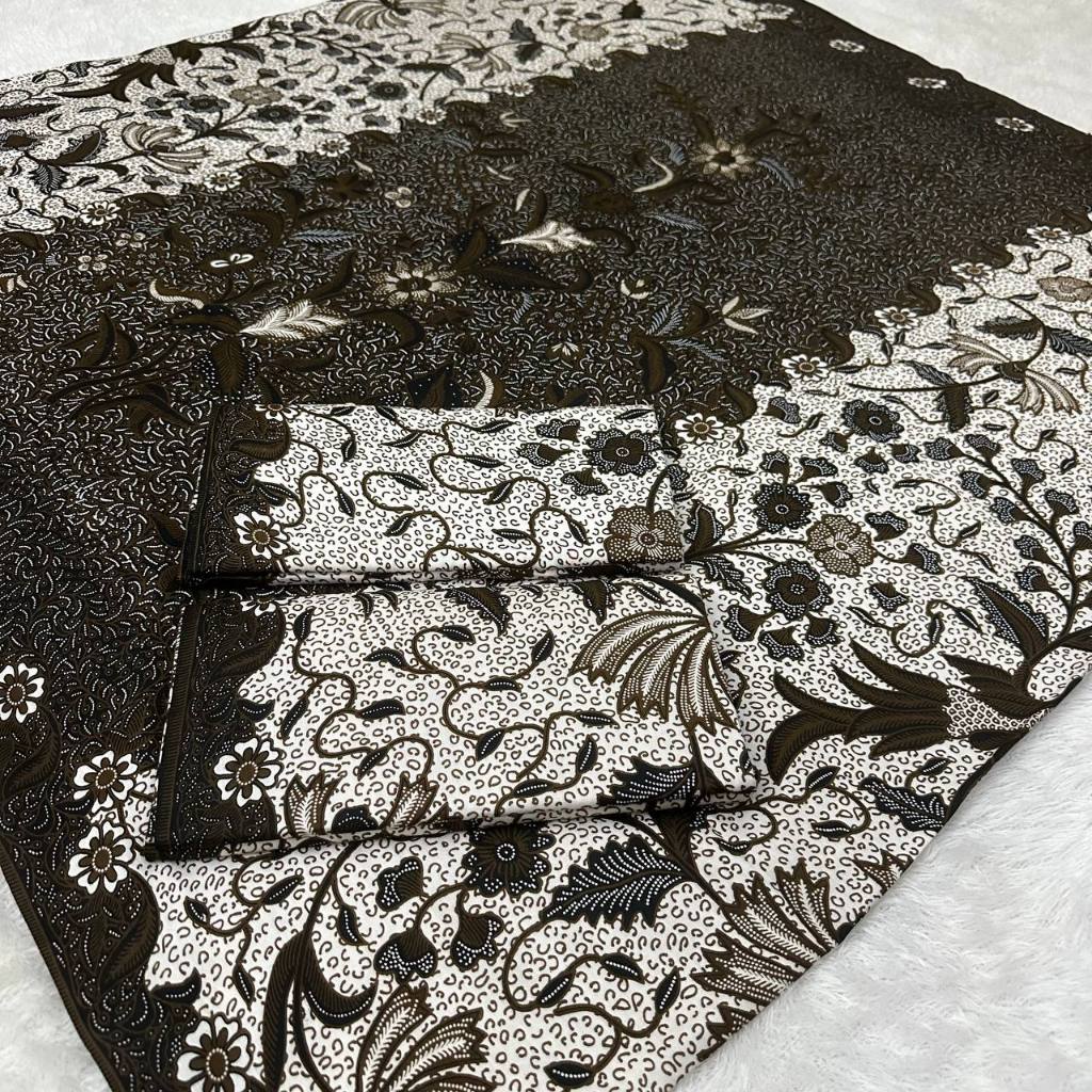 Sarung Goyor Print Dewasa Batik | Bahan Goyor Tebal | CAPUNG PUTIH