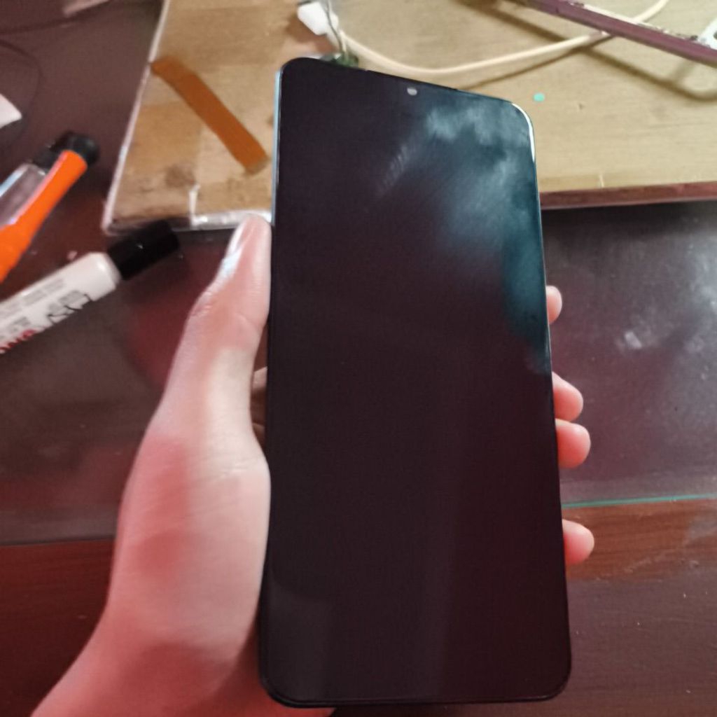 lcd samsung A22 5g original copotan