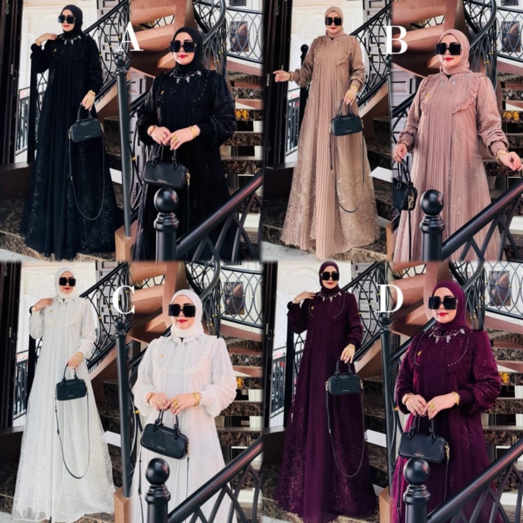 RAMADHANI SET DRESS / TSANIAH SET DRESS / GHINA SET DRESS /  Samira Dress 2 in 1 (ORIGINAL) / Dress 
