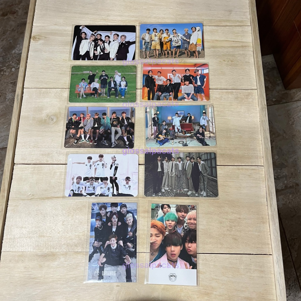 aab bts bangtan group pc photocard dark and wild orul hyyh pt.2 you never walk alone be deluxe ess i