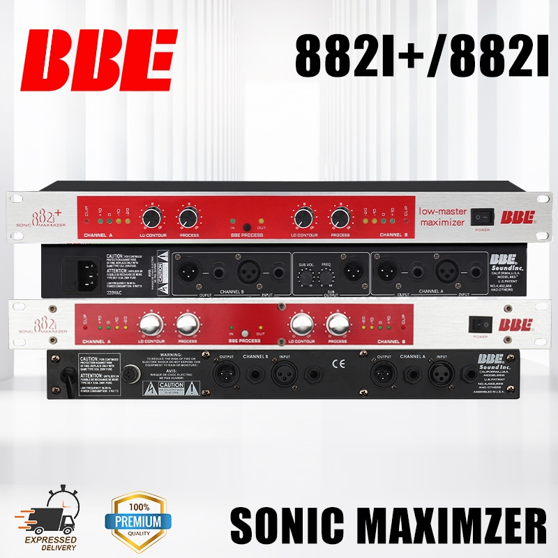 BBE 882i/882i+ Maximizer Motivator Audio Digital Profesional, Motivator Efek Suara Meningkatkan Konf