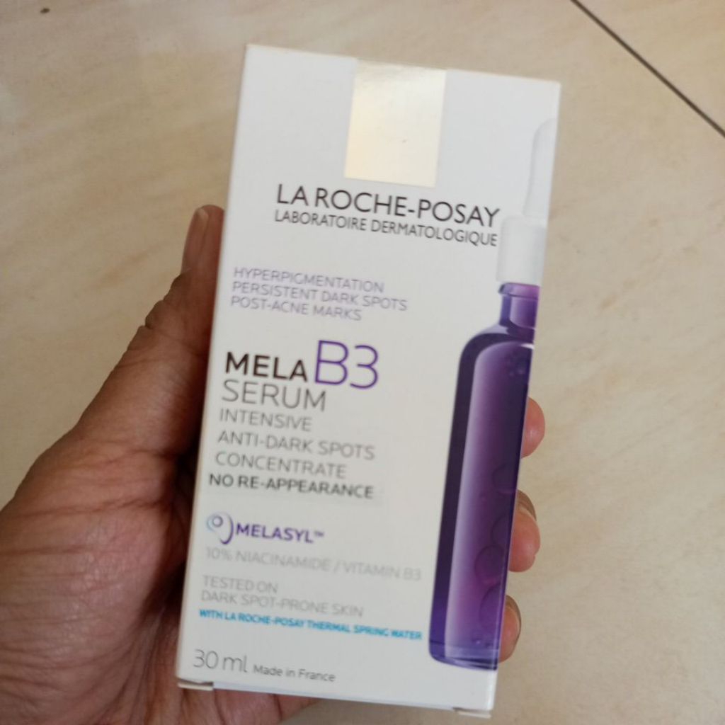 La Roche Posay Mela B3 Serum 30ml - Gel Cleanser - Sunscreen -Mencerahkan Noda Hitam, Membantu Mence