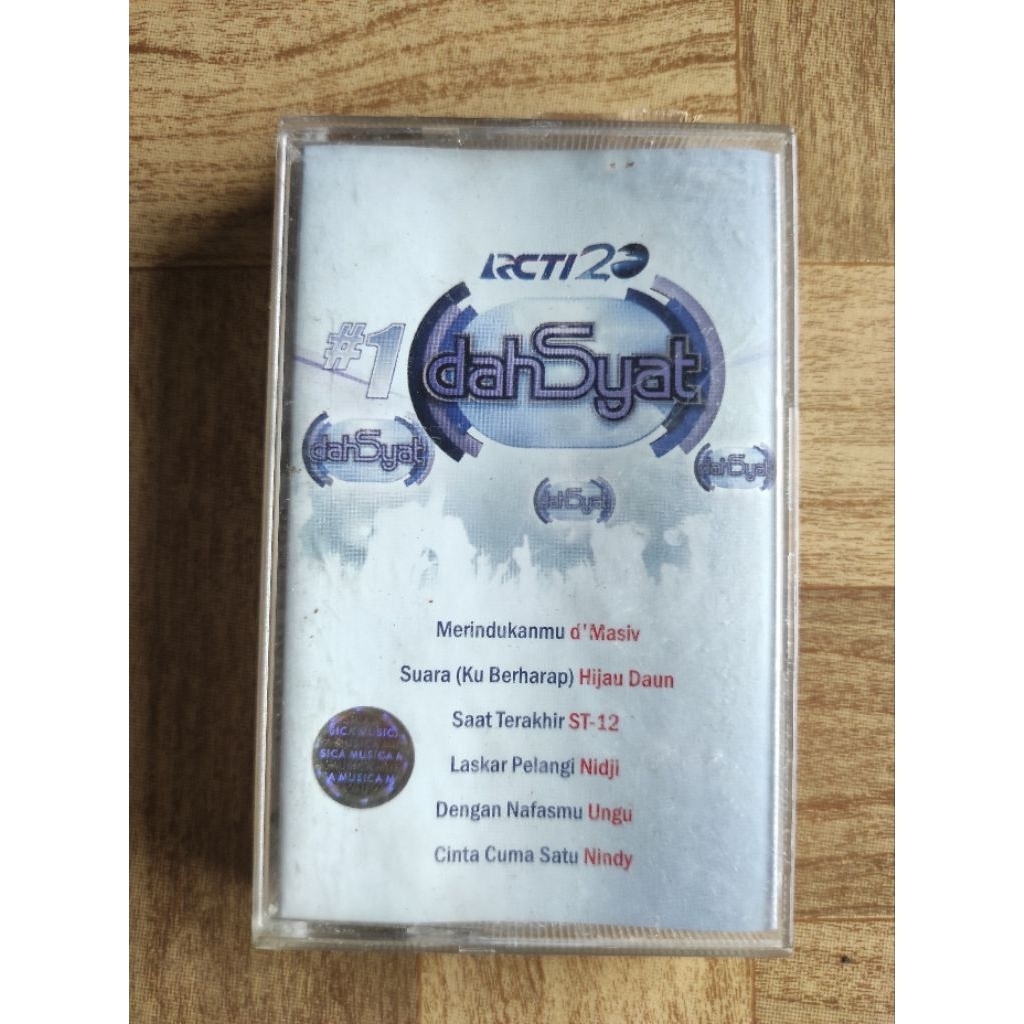kaset pita  RCTI #1 " dahsyat"