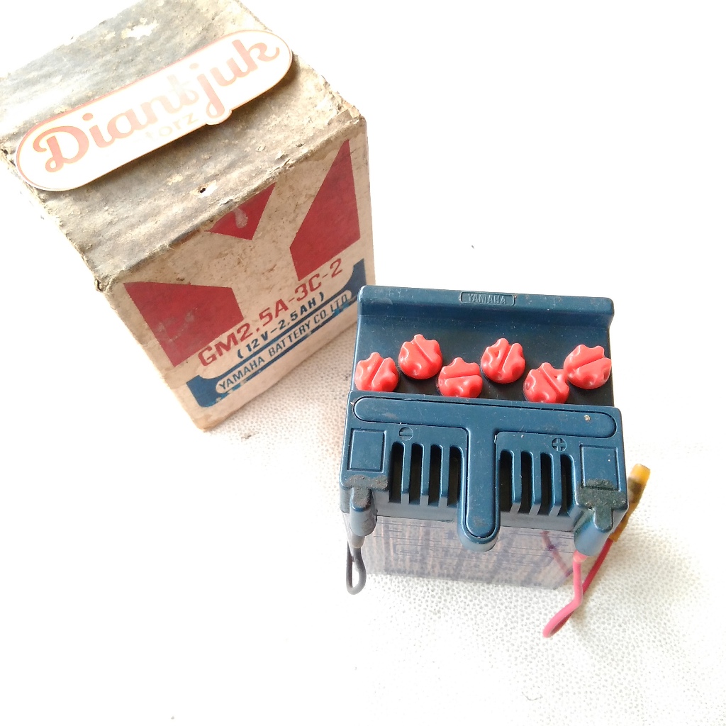 Accu Aki Battery GM2,5-3C-2 GM 2,5 3C 2 Honda GLPRO GLMAX GL Pro Max Neotech Original