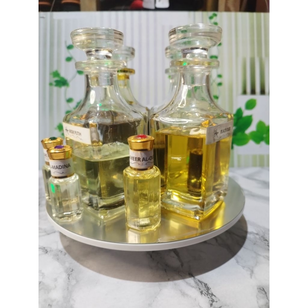 Minyak Wangi Kasturi Fancy (Kasturi Merah) Asli - Parfum Wangi Tahan Lama Non Alkohol