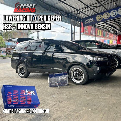 PER CEPER UNTUK INNOVA BENSIN LOWERING KIT HSR RED PNP INNOVA BENSIN