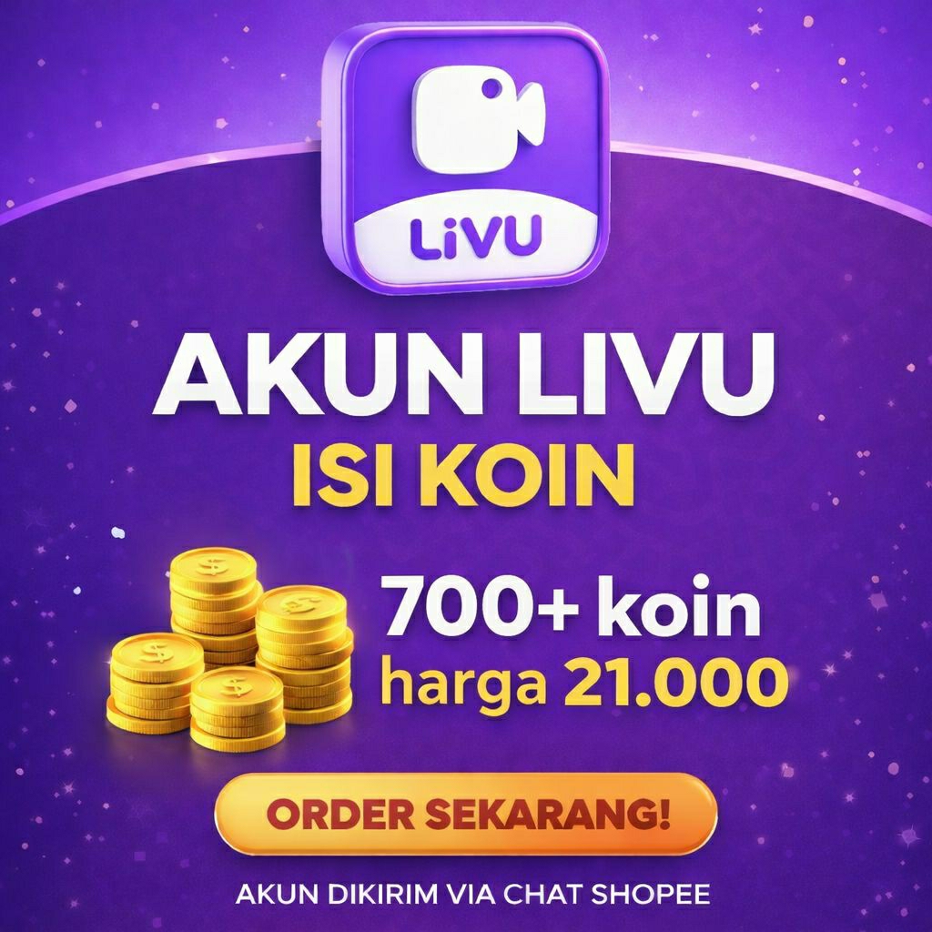 Akun Livu isi koin 700+ Murah - Premium