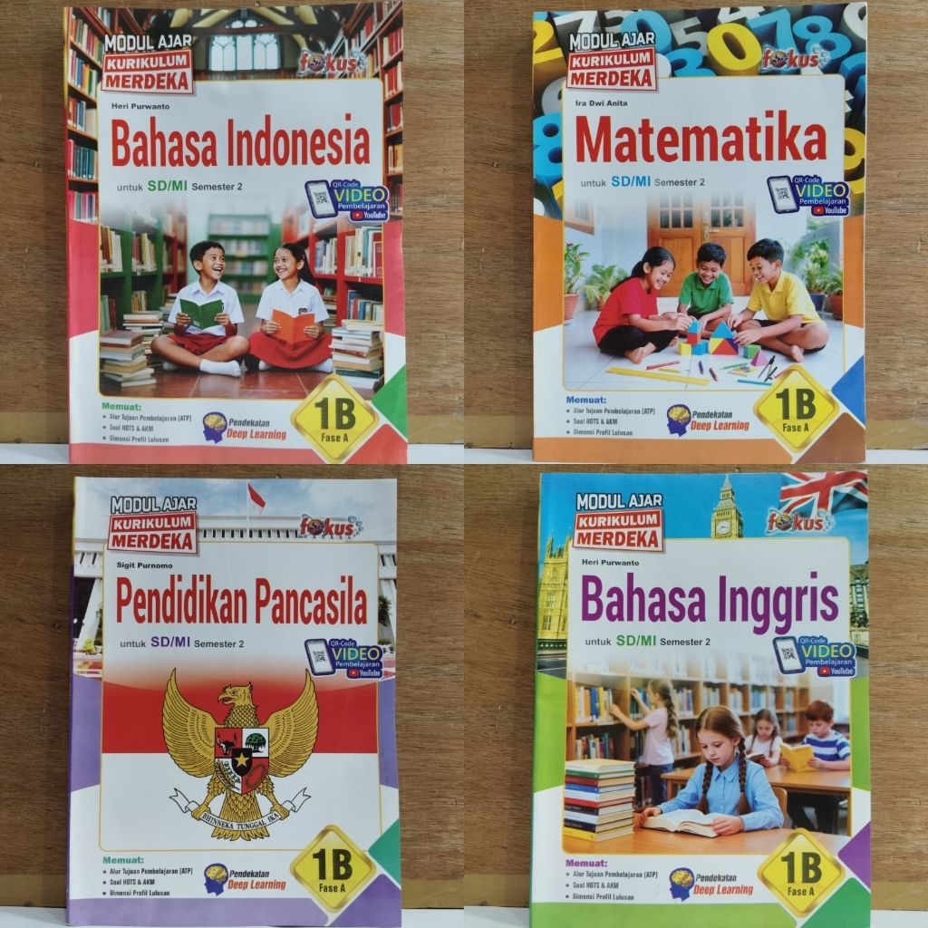 [LKS Fokus] Kurikulum Merdeka SD/MI Kelas 1 Semester 2