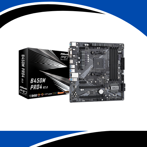Motherboard ASROCK B450M PRO4 R2.0 - AM4 DDR4