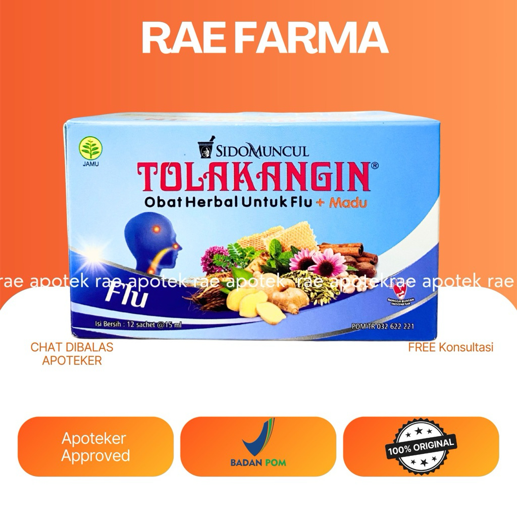 Tolak Angin Flu Mengatasi Flu Gejala Pilek Batuk Demam Pusing