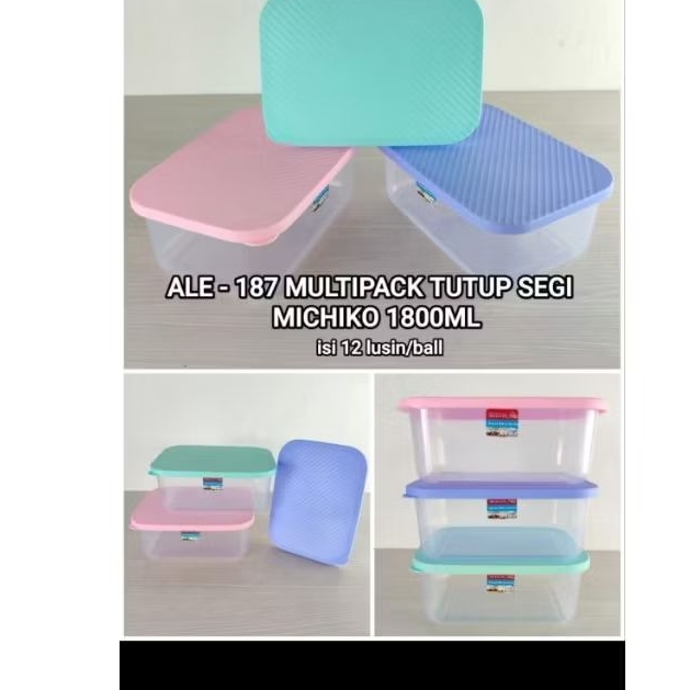 (6 pcs)toples kmp 1800 ml michiko alexsh