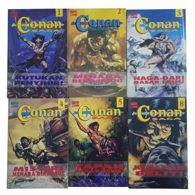 Komik Conan Saga Jilid 1 -6 Tamat (Bagus)