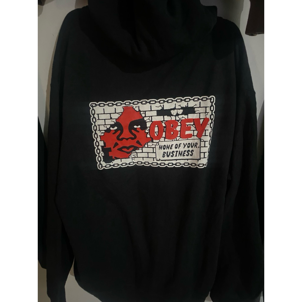 hoodie jiper obey