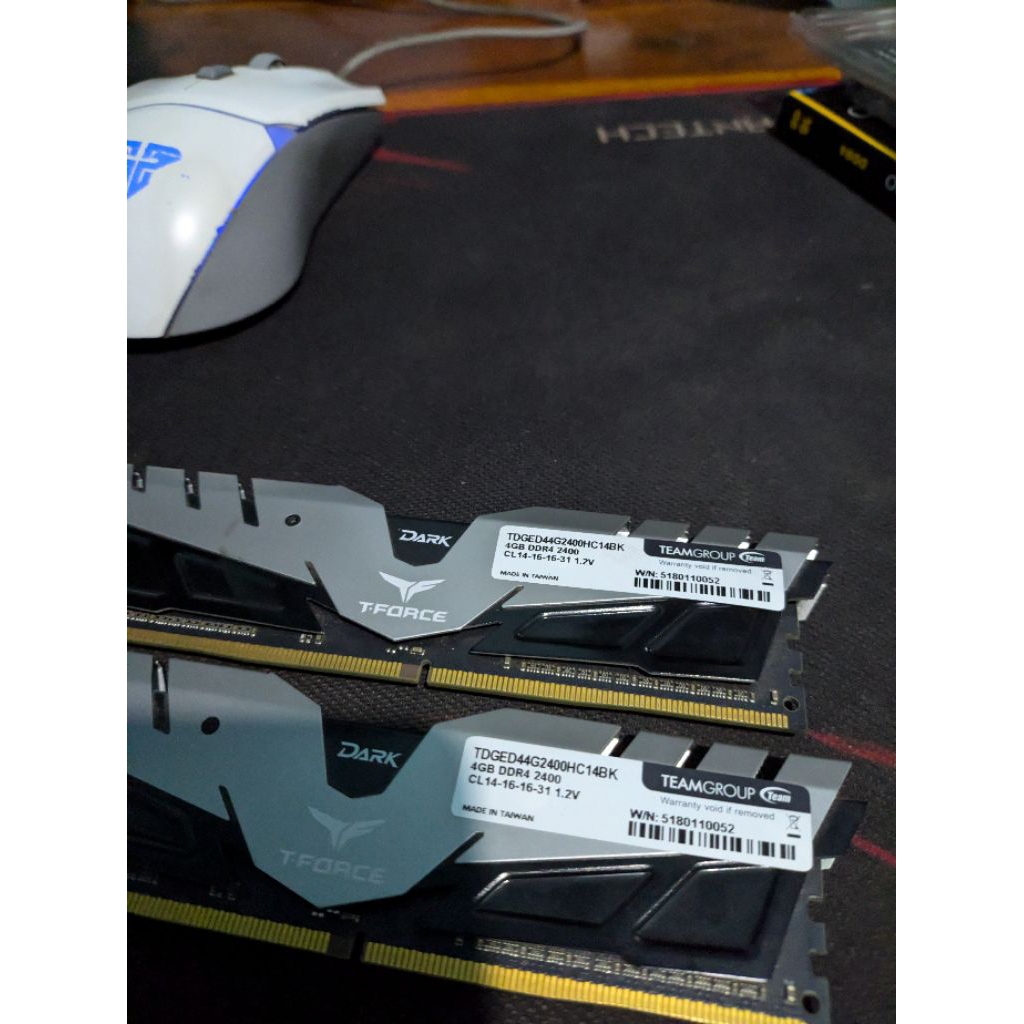 ram ddr4 16gb ( 4x4gb ) T-force dark