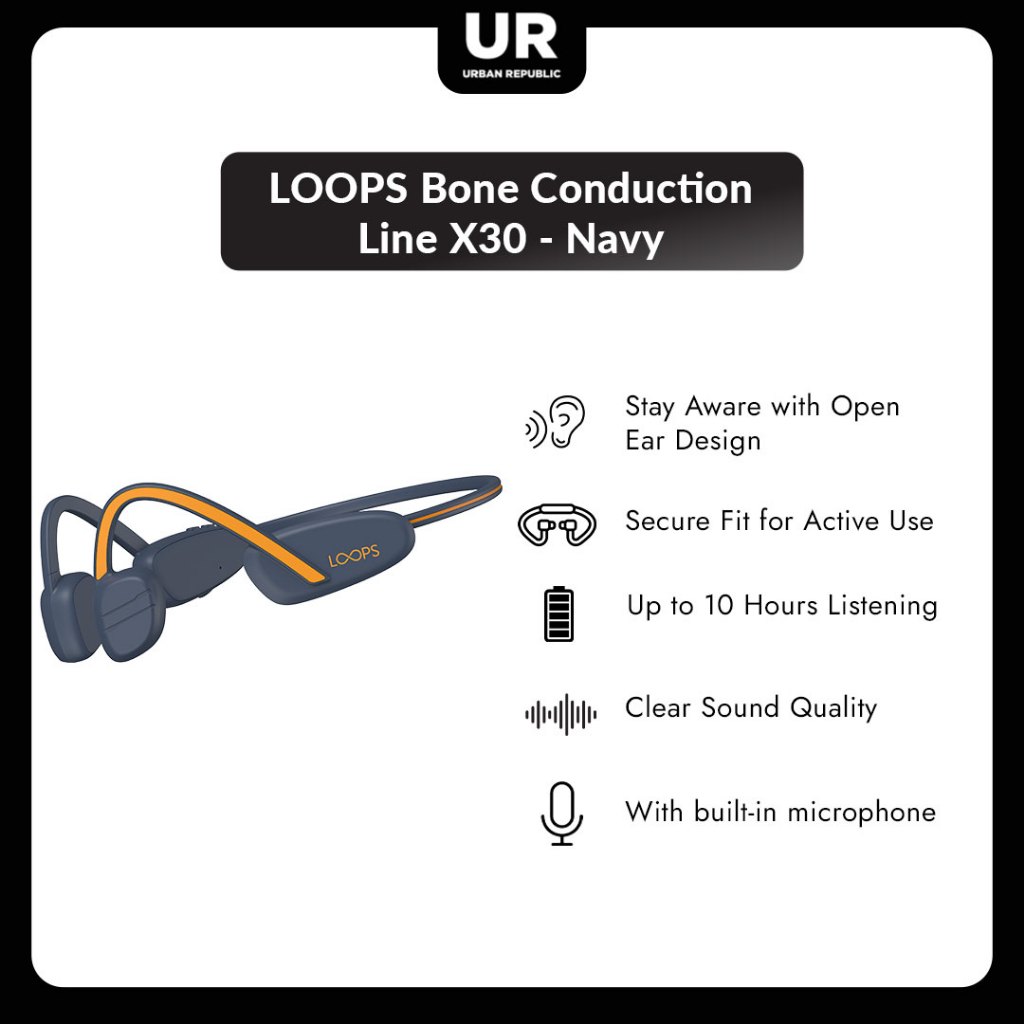 LOOPS Bone Conduction Line X30 - Navy