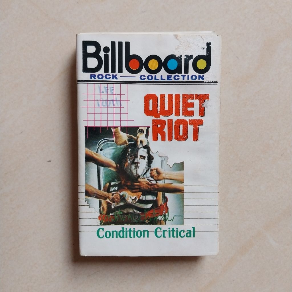 KASET QUIET RIOT ALBUM CONDITION CRITICAL