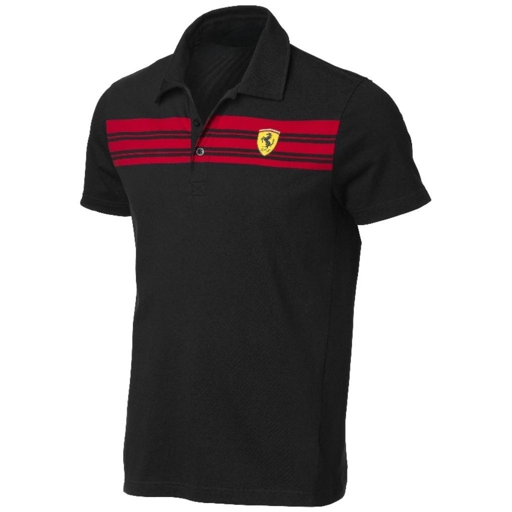 Tshirt - Polo Shirt - Kaos Polo - Kaos Kerah - Baju Kerah - Ferrari