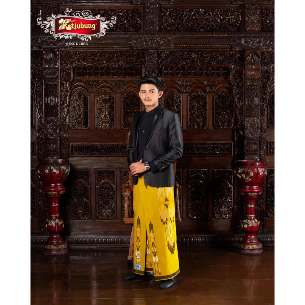 Sarung KETJUBUNG STYLE Motif SKP (Songket Polos)