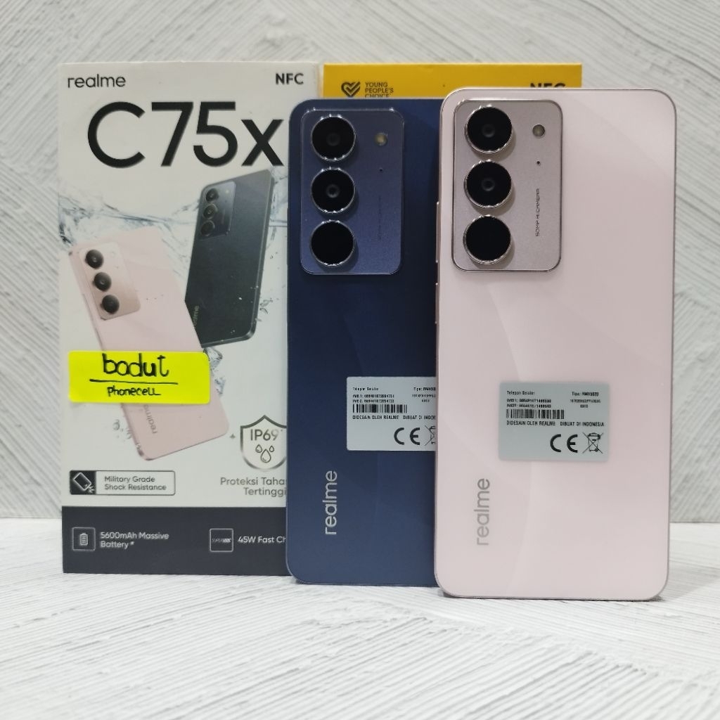 REALME C75X 8/128GB HANDPHONE BEKAS SECOND FULLSET